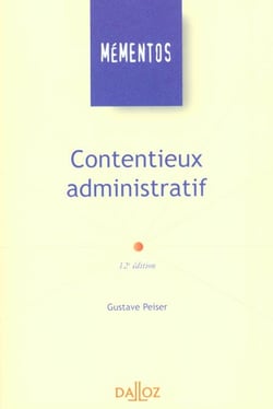 Contentieux administratif - 12e edition