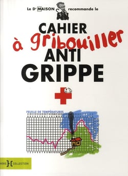 Cahier à gribouiller anti-grippe a
