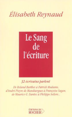 Le sang de l'ecriture