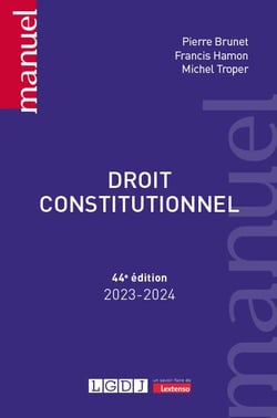 Droit constitutionnel (édition 2023/2024)