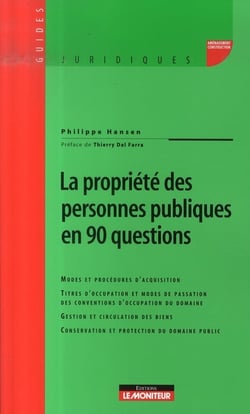 La propriété des personnes publiques en 90 questions