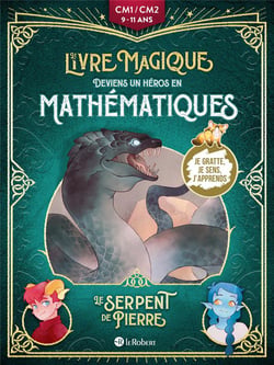 Le livre magique : Le serpent de pierre : Deviens un héros en mathématiques