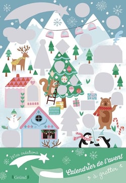 Calendrier de l'avent à gratter