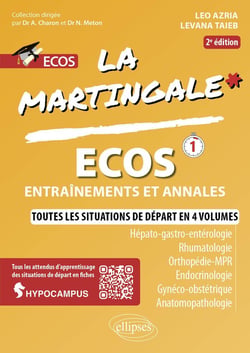 ECOS - Hépato-gastro-entérologie - Rhumatologie - Orthopédie - MPR - Endocrinologie - Gynéco-Obstétrique - Anatomopathologie (2e édition)