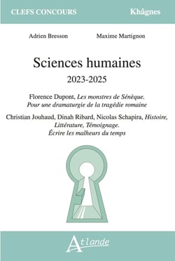 Sciences humaines 2023-2025 : Florence Dupont, les monstres de Sénèque - pour une dramaturgie de la tragédie romaine