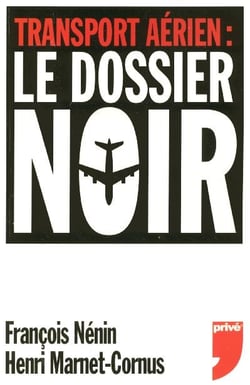 Transport aerien dossier noir