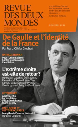 Revue des deux mondes : de Gaulle et l'identité de la France (édition 2022)