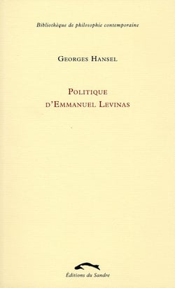 Politique d'emmanuel levinas