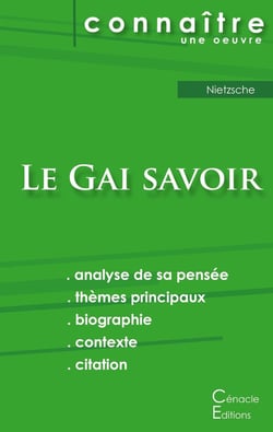 Le gai savoir, de Nietzsche