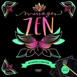 Cartes à gratter - Messages zen