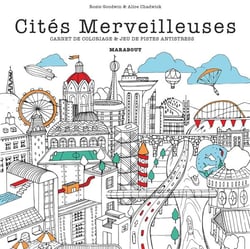Coloriages - cités merveilleuses