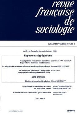 Revue française de sociologie n.50-3