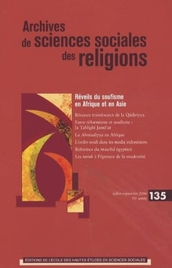 Archives de sciences sociales des religions, n° 135/2006