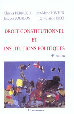 DROIT CONSTITUTIONNEL ET INSTITUTIONS POLITIQUES