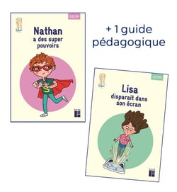 Quartier libre : Nathan a des super pouvoirs : CE/CM : Lisa disparait dans son écran (édition 2022)