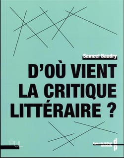 D'où vient la critique littéraire ?