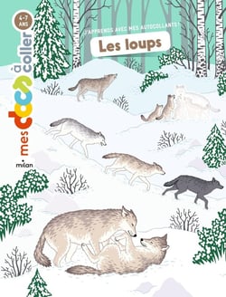 Les loups - autocollants