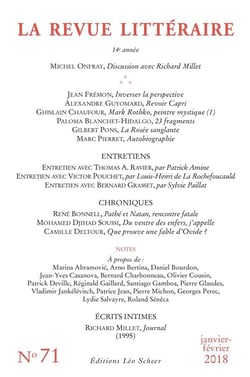 LA REVUE LITTERAIRE n.71