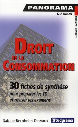 Droit de la consommation : 30 fiches de synthèse pour préparer les TD et réviser les examens