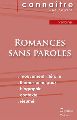 Romances sans paroles, de Verlaine