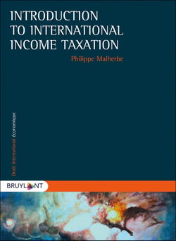 Introduction to international income taxation
