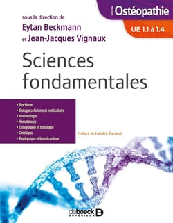 Sciences fondamentales - ostéopathie - UE 1.1 à 1.4
