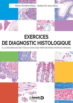 Exercices de diagnostic histologique - à la recherche des tissus dans les coupes histologiques d'organes