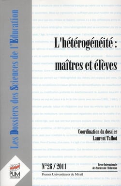 Heterogeneite maitres et eleves