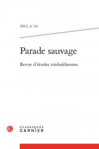 Parade sauvage n.24 : parade sauvage Tome 24