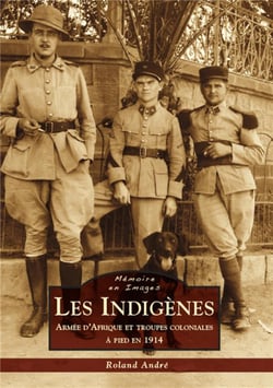 Indigènes - armée d'Afrique et troupes coloniale à pieds en 1914