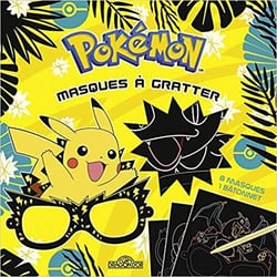 Mes masques a gratter - pokemon