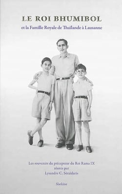 Le roi bhumidol et la famille royale de thaïlande à lausanne