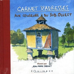 Carnet adresses aux couleurs du sud-ouest