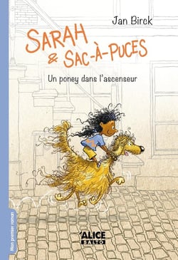 Sarah et Sac-à-puces - un poney dans l'ascenseur