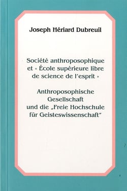 Societe anthroposophique et ecole superieure libre de science de l'esprit