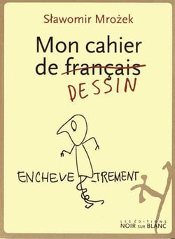 Mon cahier de français dessin
