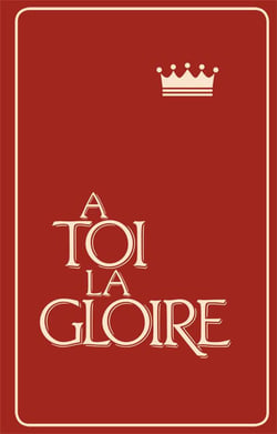 Recueil a toi la gloire - couverture rigide grenat