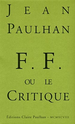 F-f ou le critique
