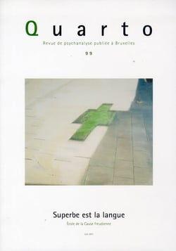 Revue Quarto n.99 : superbe est la langue