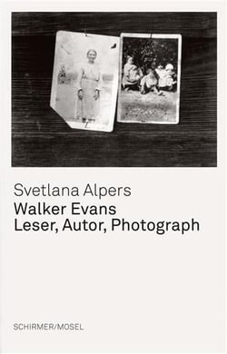Walker evans leser, autor, photograph /allemand