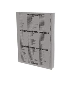Sylvie Fleury : exhibition history 1991-2023