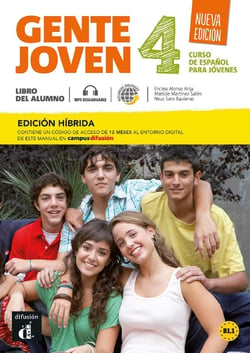 Gente joven 4 : espagnol - livre de l'élève - B1.1