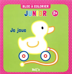 Bloc à colorier junior - je joue