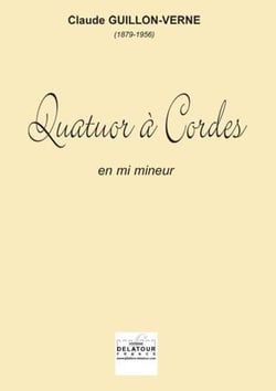 Quatuor à  cordes en mi mineur