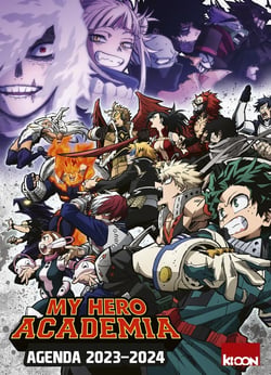 My hero Academia : agenda (édition 2023/2024)