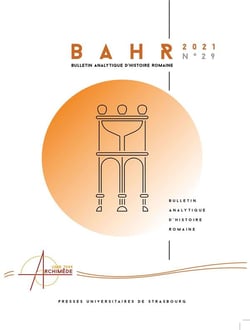 Bulletin analytique d'histoire romaine n  29/2020