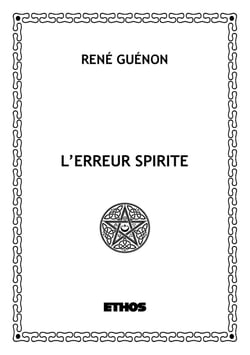 L'erreur spirite