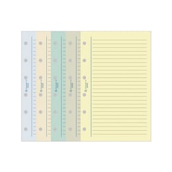 Recharges agenda - Exatime 21 - 14.3 x 24 cm - Exacompta - 32 feuillets de couleurs