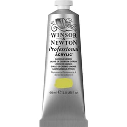 Professional Acrylic Colour- 60ml - jaune de cadmium citron - Winsor & Newton