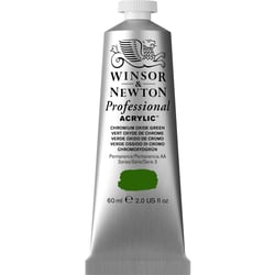 Professional Acrylic Colour- 60ml - oxyde de chrome vert - Winsor & Newton